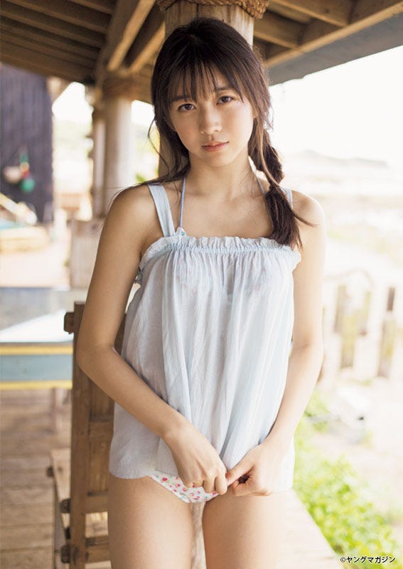 牧野真莉愛(C)細居幸次郎/ヤングマガジン
