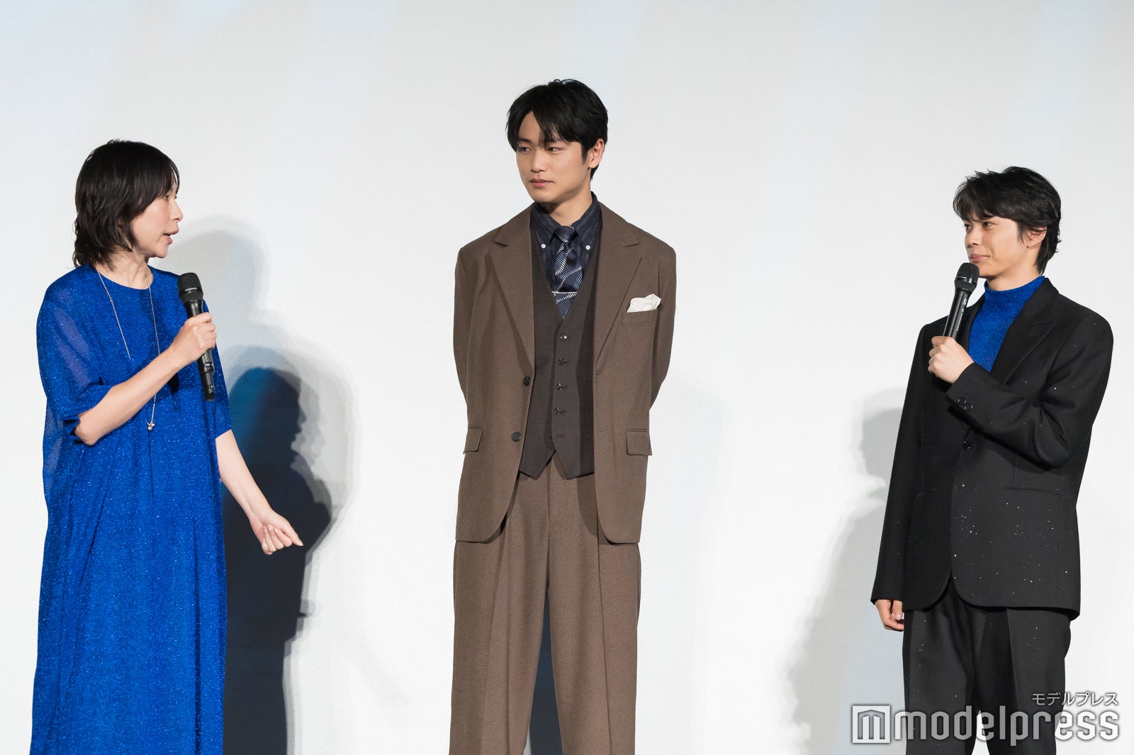 西田尚美、中川大輔、神尾楓珠（C）モデルプレス