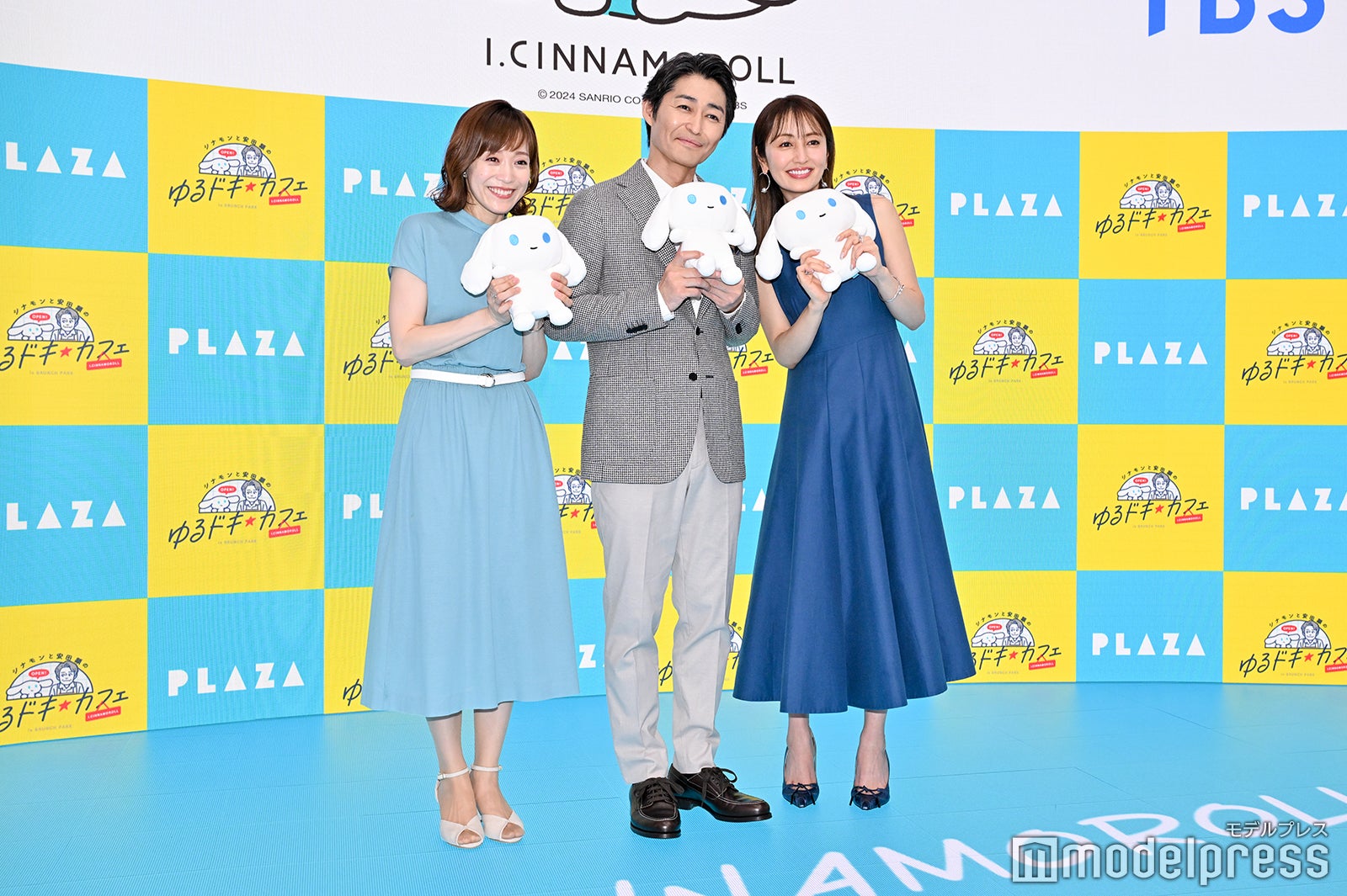 江藤愛、安田顕、矢田亜希子（C）モデルプレス