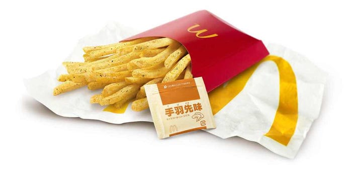 シャカシャカポテト 手羽先味/画像提供:日本マクドナルド
