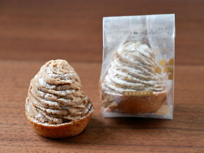 鎌倉レ・ザンジュ「源氏山モンブラン」（単品税込432円）