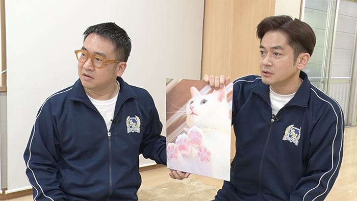 (左から)中西茂樹、那須晃行(C)日本テレビ