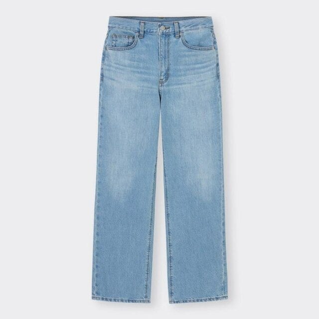 GU　デニム　ジーンズ　ストレート