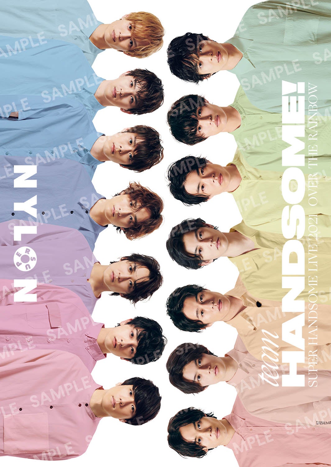 「チーム・ハンサム！」特典フォトカード（Amazon）（C）NYLON SUPER