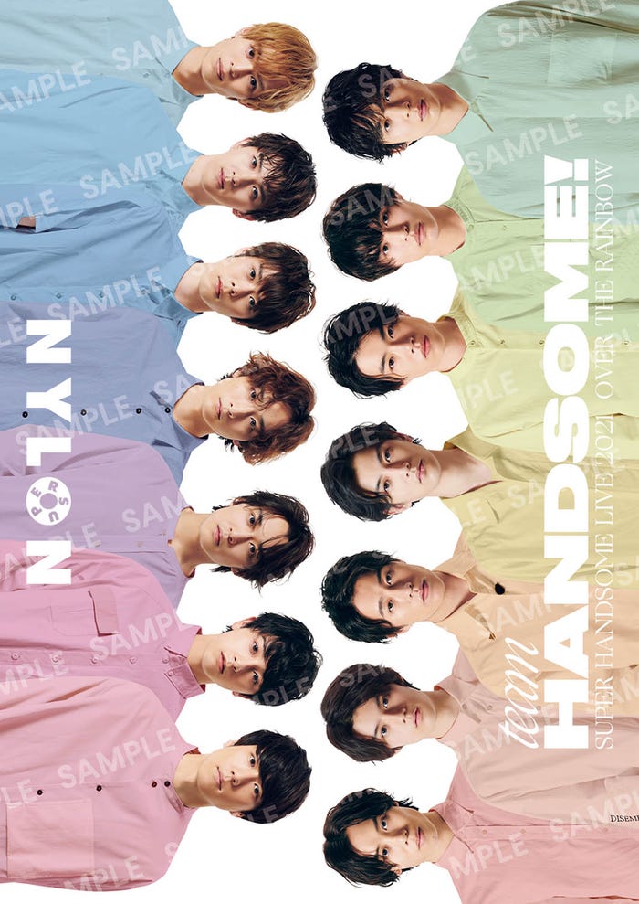 「チーム・ハンサム!」特典フォトカード(Amazon)(C)NYLON SUPER