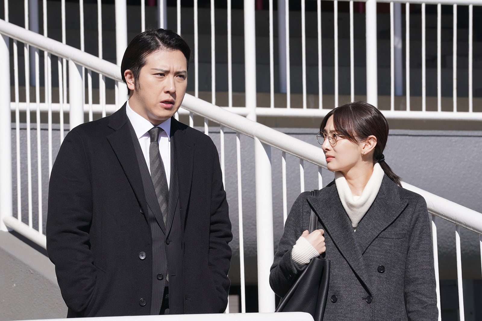 尾上松也、北川景子 「女神の教室～リーガル青春白書～」第6話より（C）フジテレビ