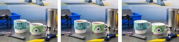 ホットコーヒー/ホットティー/ホットミルク(C)Disney/Pixar