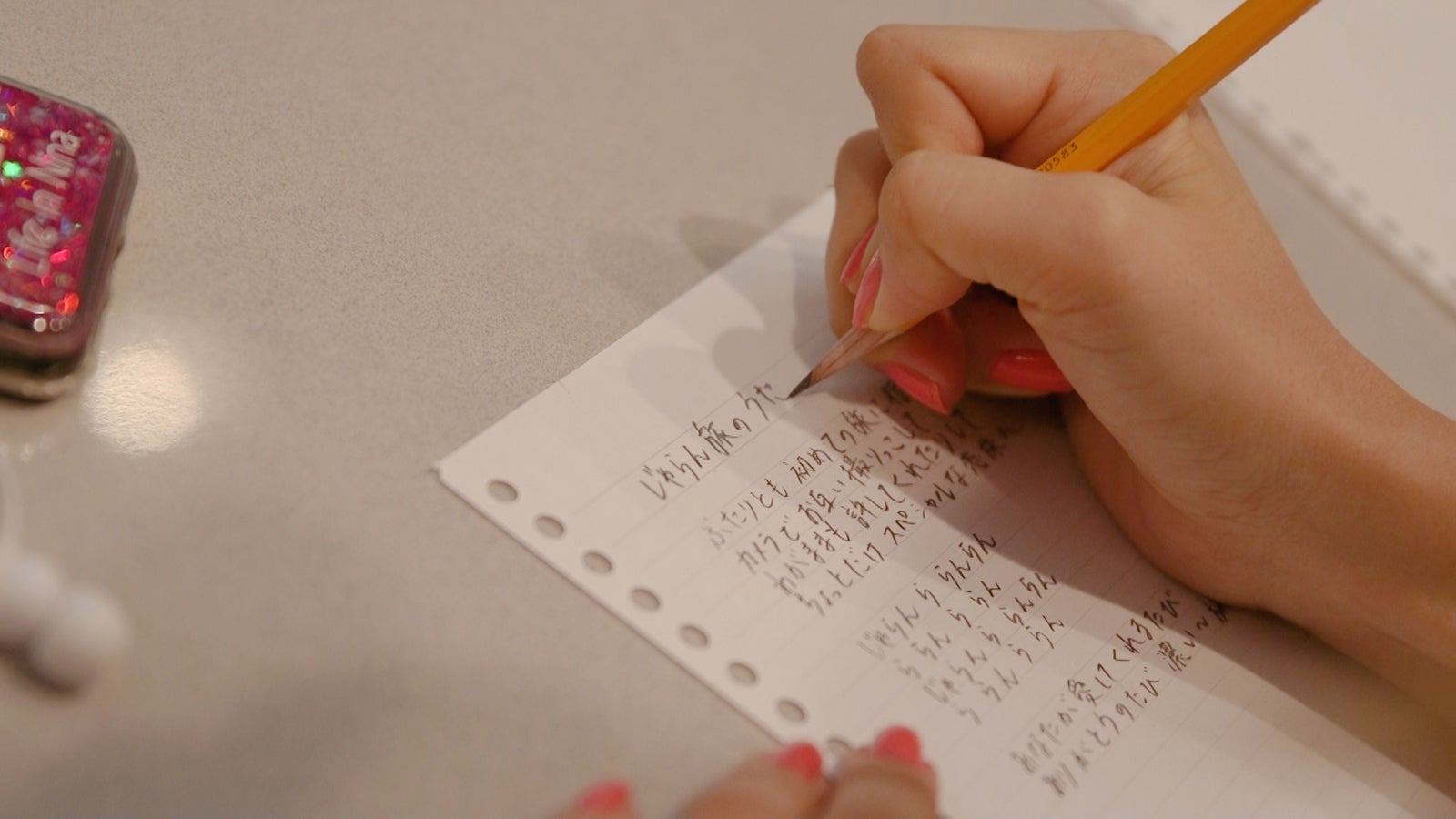 Dream Ami／新CMメイキングカット（提供写真） 