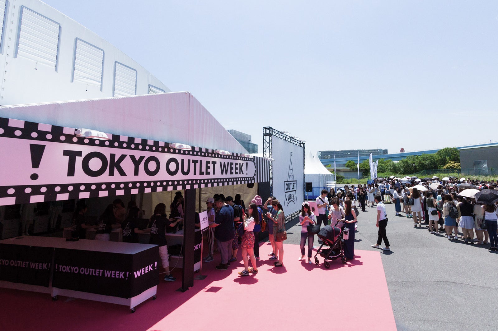 タレントの出演など、イベントも多数