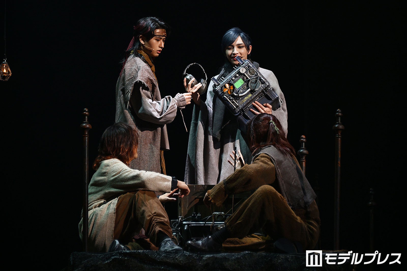 猪狩蒼弥、川崎皇輝／舞台「AmberS -アンバース-」公開ゲネプロより（C）モデルプレス