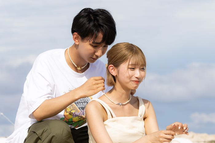 ゆうじろう、じゅり/「今日、好きになりました。-セブ島編-」(C)AbemaTV, Inc.