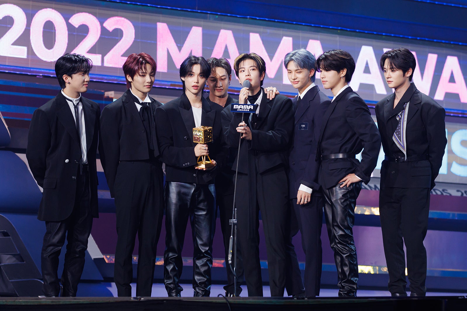 Worldwide Fans Choice_ Stray Kids「2022 MAMA AWARDS」 （C）CJ ENM Co., Ltd, All Rights Reserved