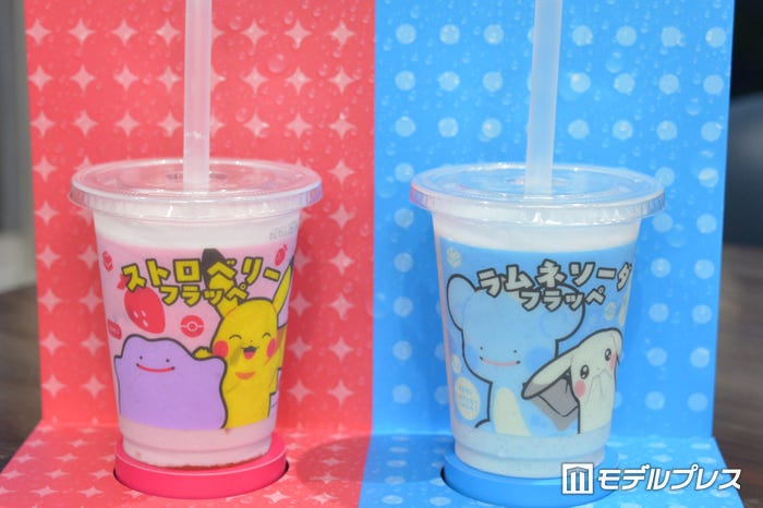 ストロベリーフラッペ、ラムネソーダフラッペ(C)モデルプレス