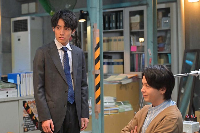 赤楚衛二、中村倫也「石子と羽男―そんなコトで訴えます?―」第8話より(C)TBS