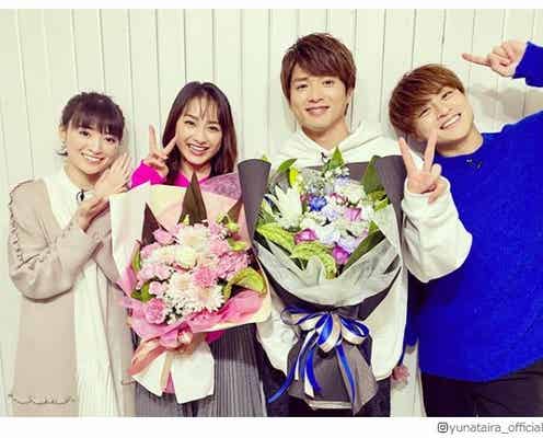 平祐奈&白洲迅バースデーをGENERATIONS白濱亜嵐&優希美青が祝福