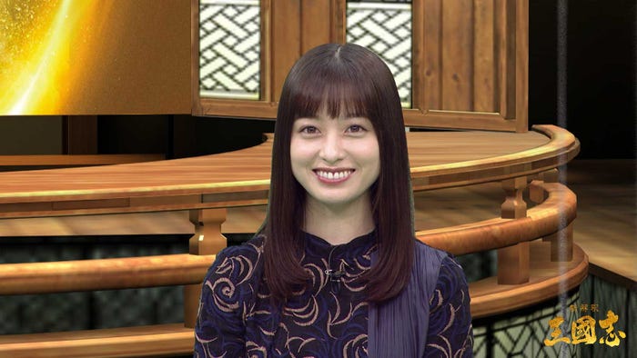 橋本環奈「新解釈・三國志」公開記念新解釈バー チャル生配信イベント(C)2020「新解釈・三國志」製作委員会