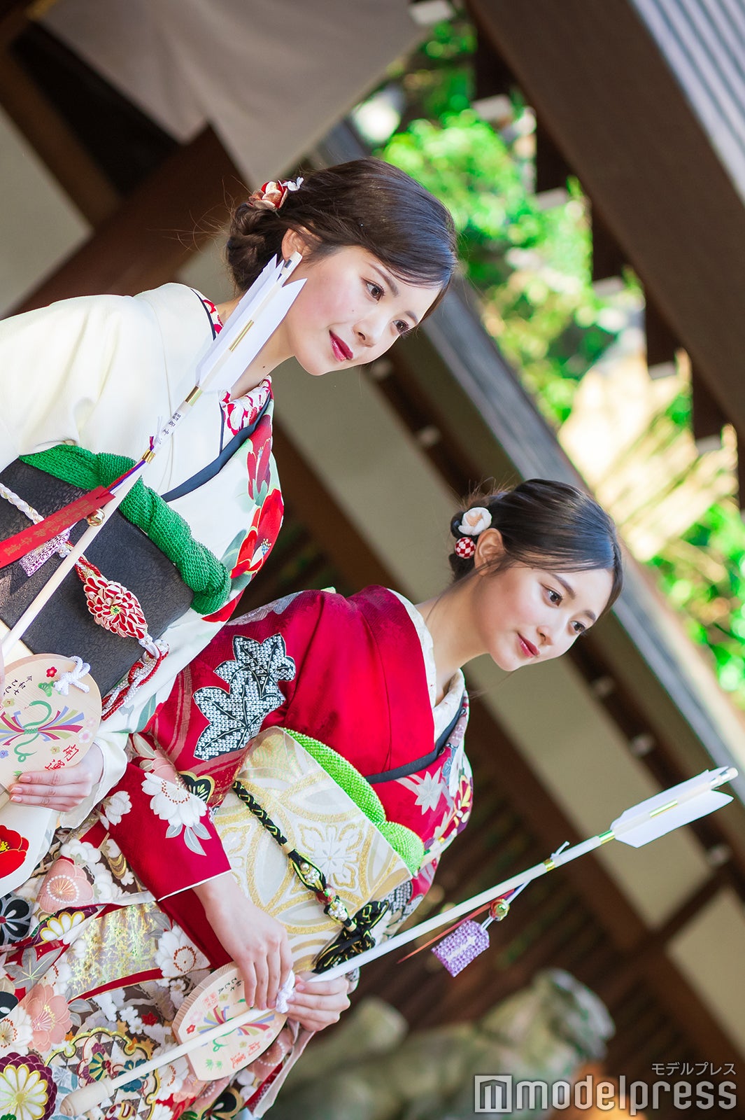 筒井あやめ、井上和／乃木坂46成人式（C）モデルプレス