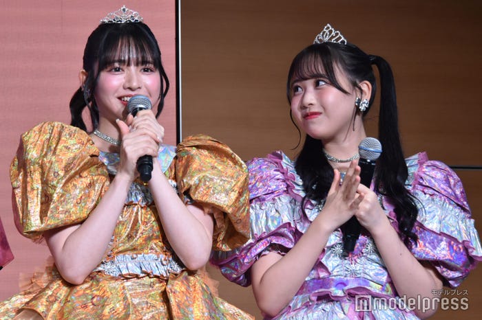 鎮西寿々歌、松本かれん/FRUITS ZIPPER(C)モデルプレス