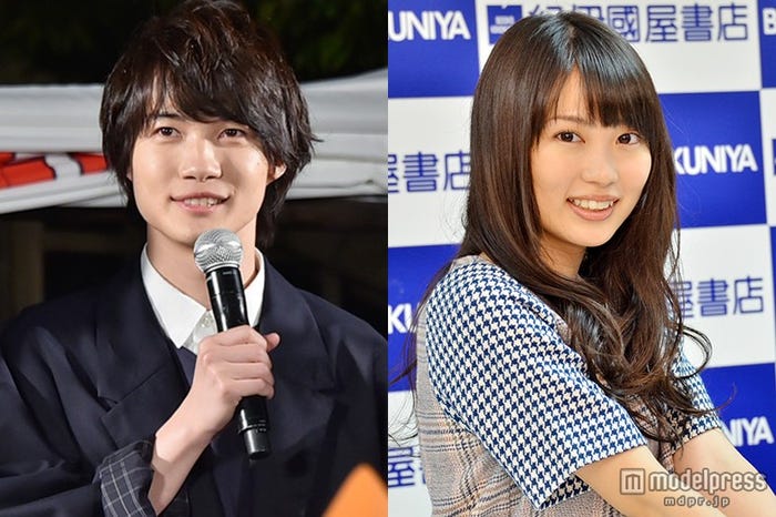 神木隆之介(左)と志田未来(右)