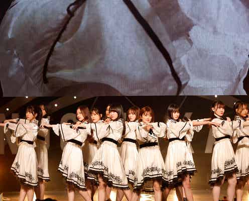 乃木坂46賀喜遥香、“変わるきっかけになった”樋口日奈からの言葉明かし涙「全てに救われてきた」<樋口日奈卒業セレモニー>