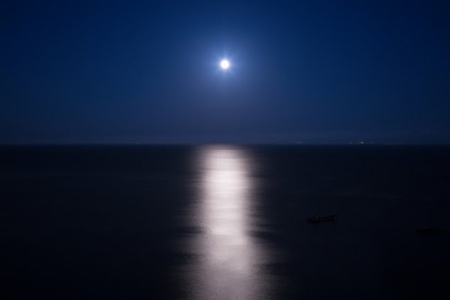 日本百名月・ 伊豆北川温泉ムーンロード／画像提供：H.P.D.コーポレーション