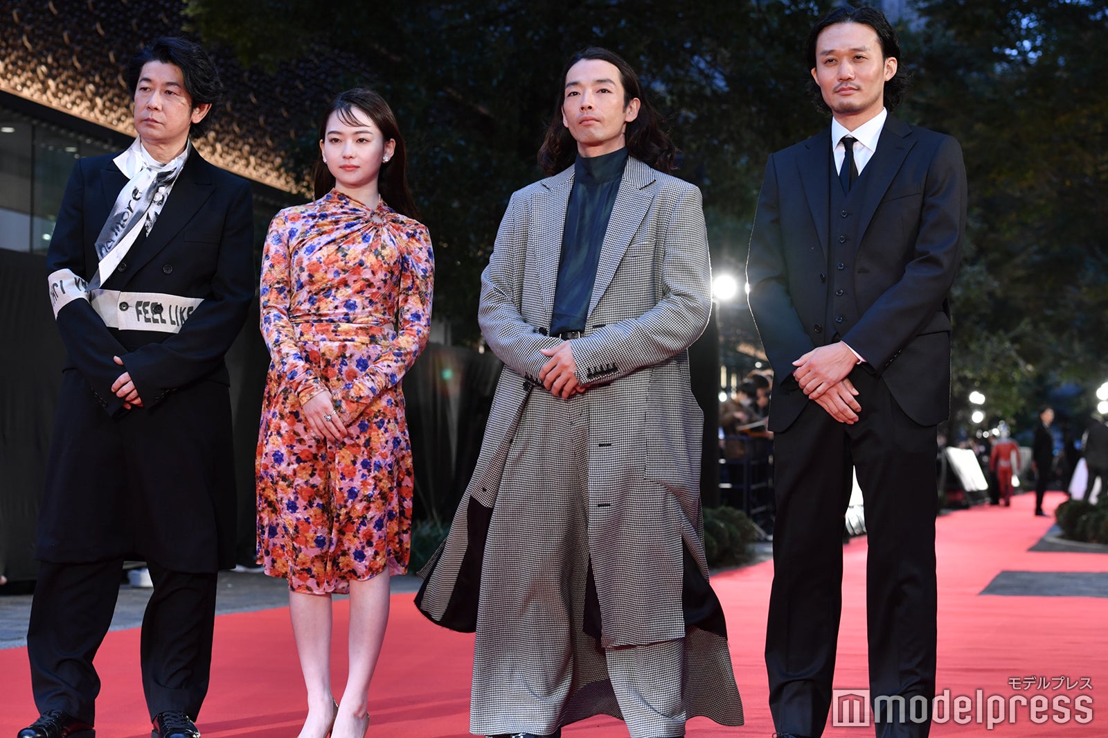 永瀬正敏、山田杏奈、森山未來、福永壮志監督（C）モデルプレス