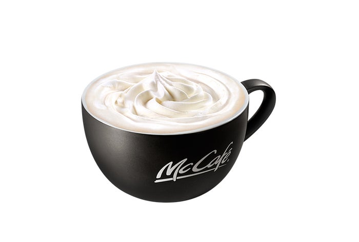 ウィンナーコーヒー/画像提供:日本マクドナルド