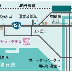 アクセスマップ/画像提供:ミドルウッド