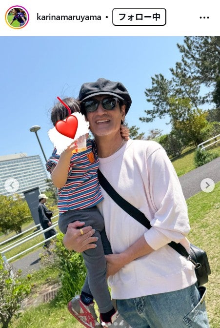 丸山桂里奈Instagramより