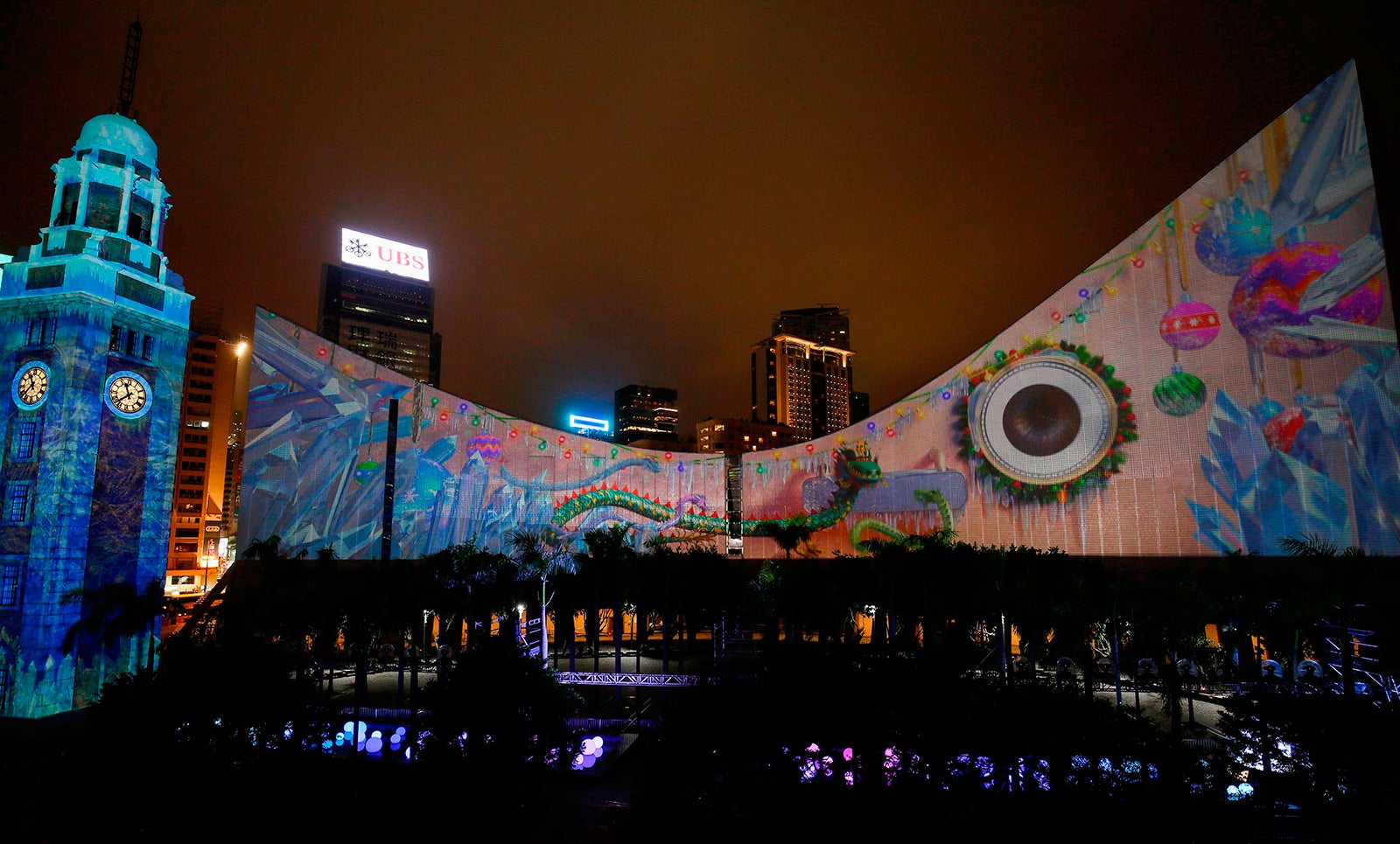 香港ウィンター・フェスタ「香港パルスライトショー」／画像提供：香港政府観光局