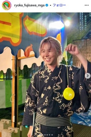 藤澤涼架Instagramより