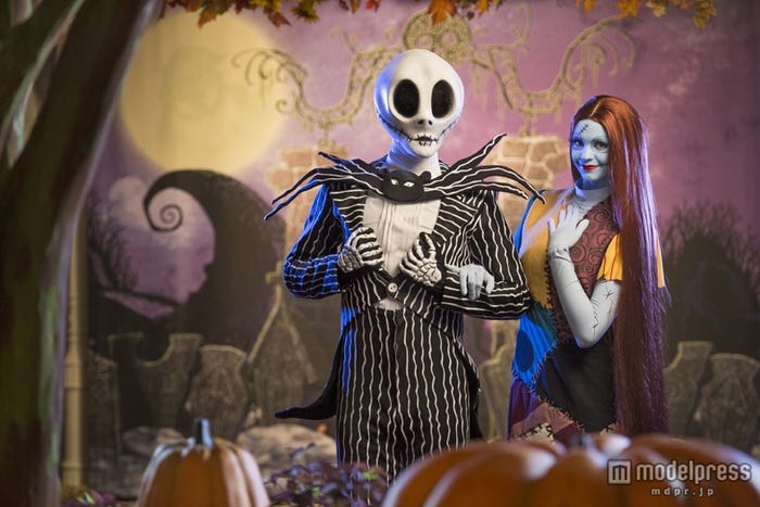 ジャック・スケリントンとサリー/ウォルト・ディズニー・ワールド・リゾート(C)Disney