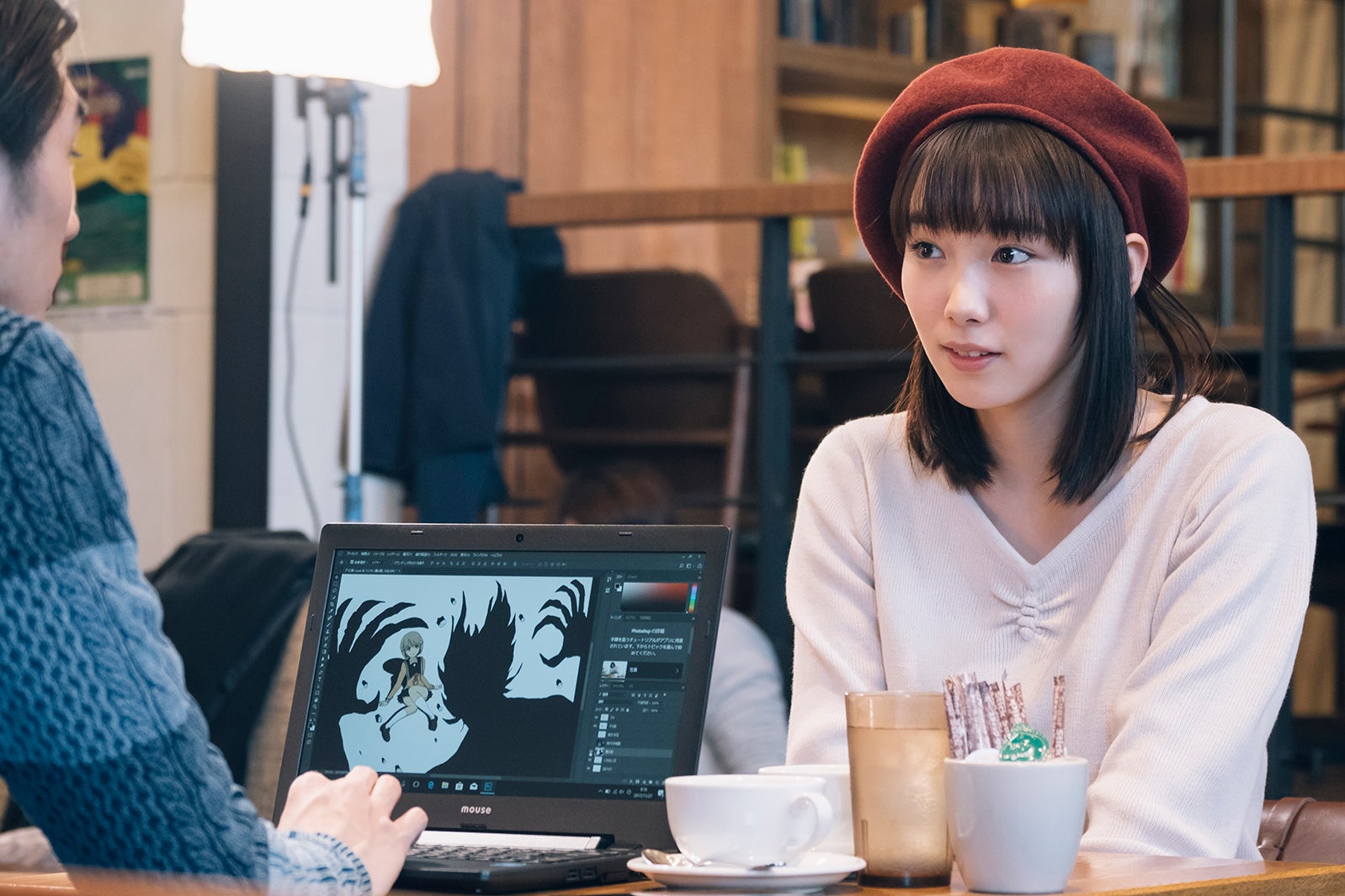 飯豊まりえ／「電影少女」第6話より（C）「電影少女2018」製作委員会