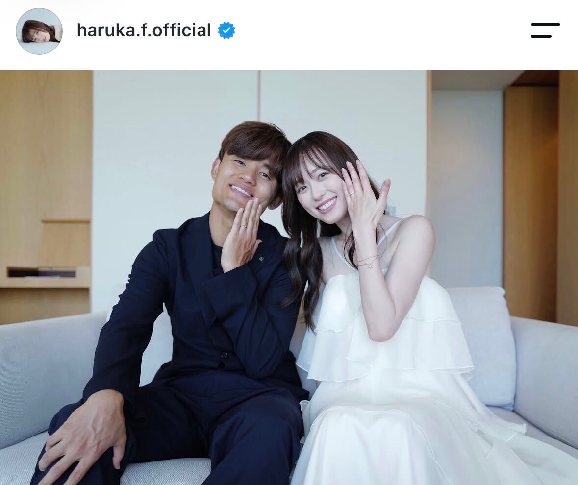 福原遥Instagramより