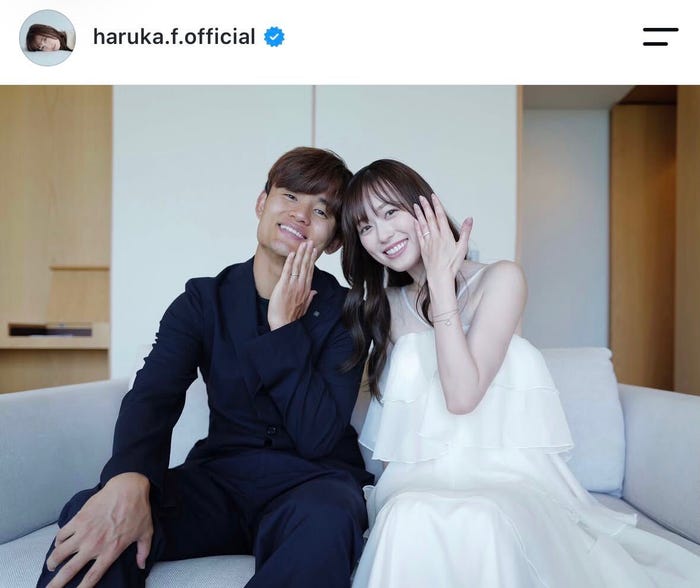 福原遥Instagramより