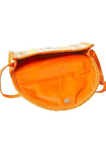 カラーボーダーストローバッグ「fifth」1,845円（税抜）