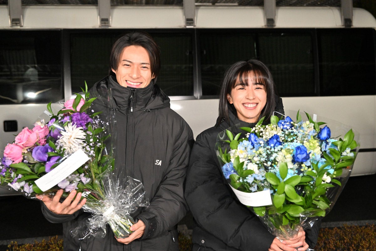King ＆ Prince平野紫耀「クロサギ」黒島結菜と笑顔でオール