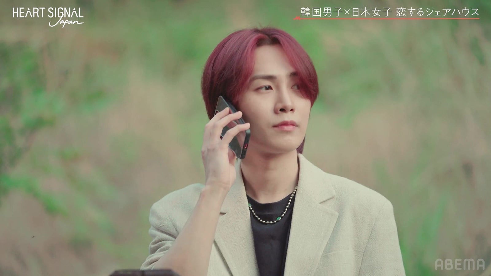 ジヌ『HEART SIGNAL JAPAN』最終話（C）AbemaTV, Inc.