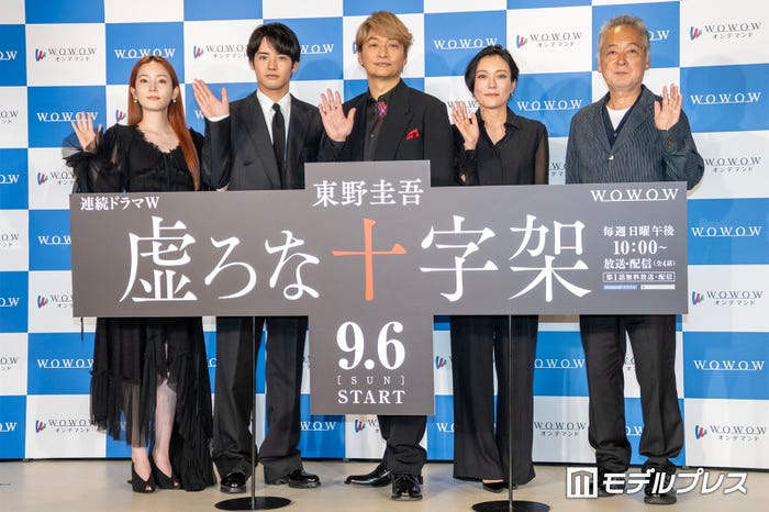 蓮佛美沙子、赤楚衛二、香取慎吾、鈴木杏、瀬々敬久監督(C)モデルプレス