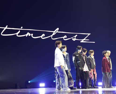 新体制timelesz、ファンの前で3曲連続パフォーマンス「ワンアンドオンリー」初披露【ASEA 2025】