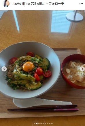 飯島直子Instagramより