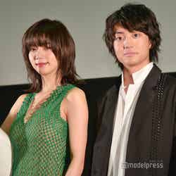 映画『ルームロンダリング』舞台挨拶を行った（左から）池田エライザ、健太郎 （C）モデルプレス