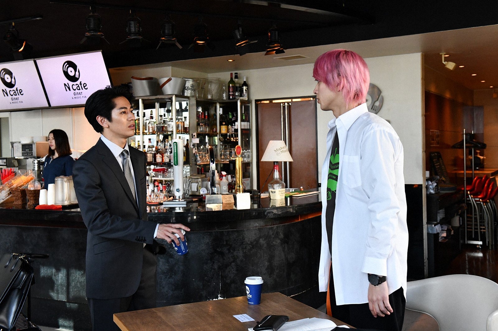 永山絢斗、横浜流星／「初めて恋をした日に読む話」第6話より（C）TBS