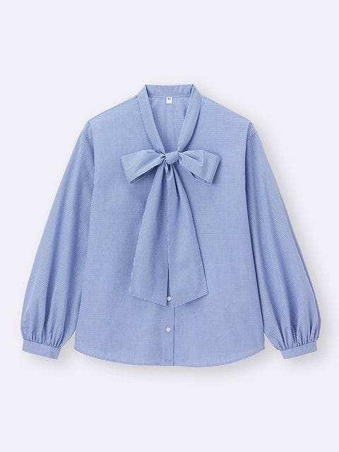GU ボウタイブラウス GUのボウタイブラウス
