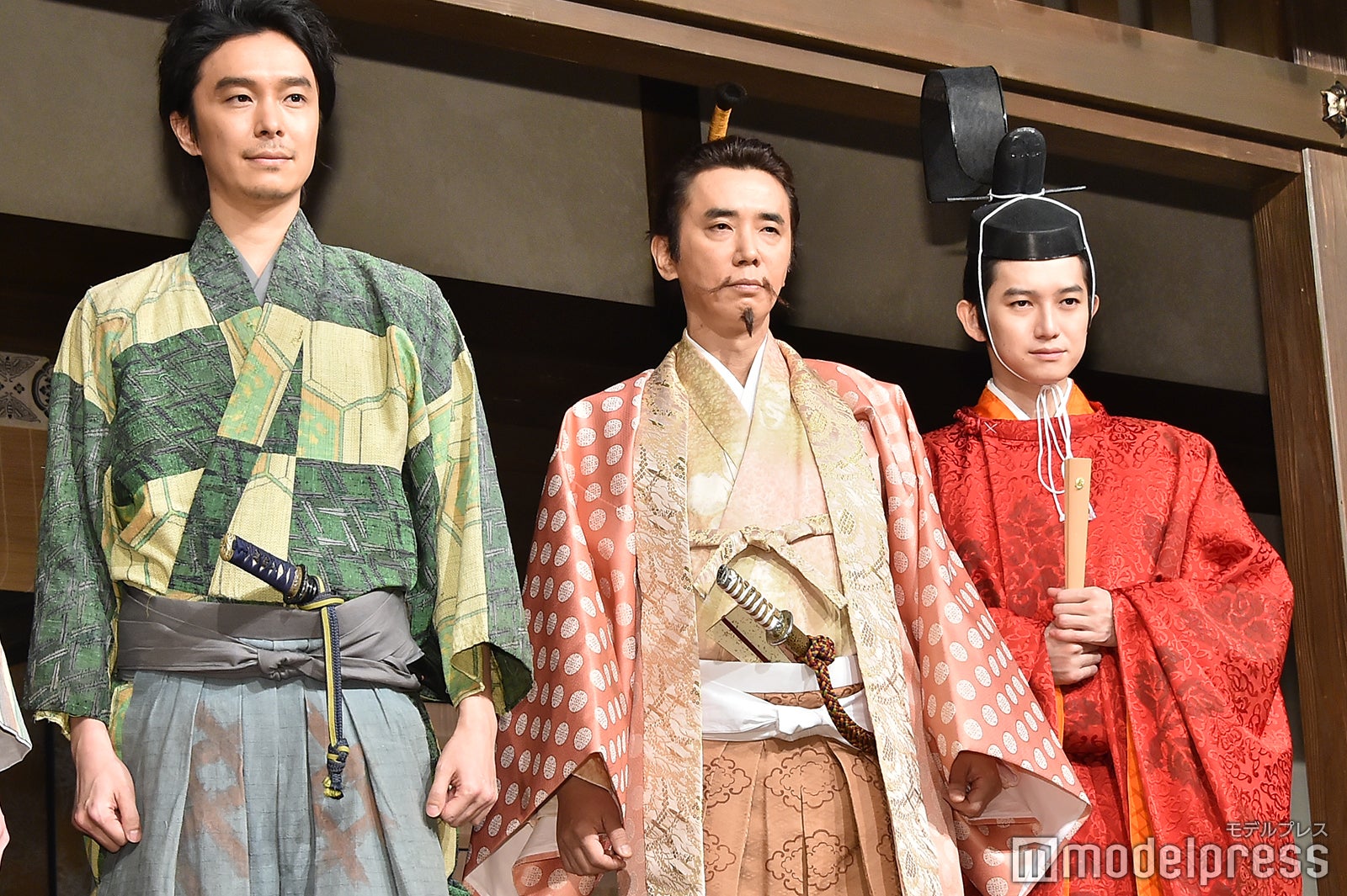 長谷川博己、ユースケ・サンタマリア、本郷奏多 （C）モデルプレス