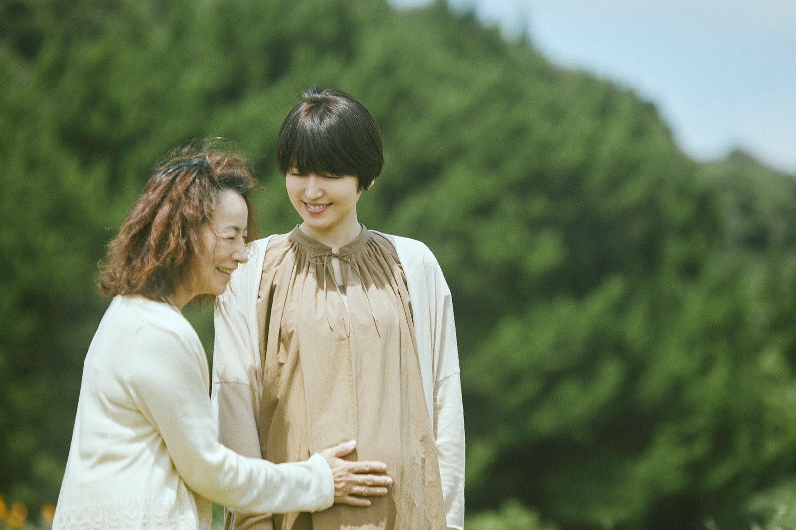 原田美枝子、長澤まさみ （C）2022「百花」製作委員会