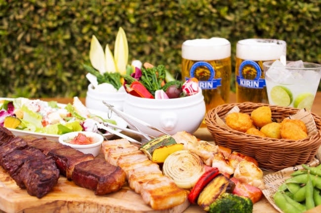 本場ブラジルバーベキュー“BARBACOA BEER GARDEN” ／画像提供：ワンダーテーブル