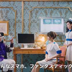 （左から）ゴー☆ジャス、深田恭子、永野芽郁、多部未華子 （提供画像）