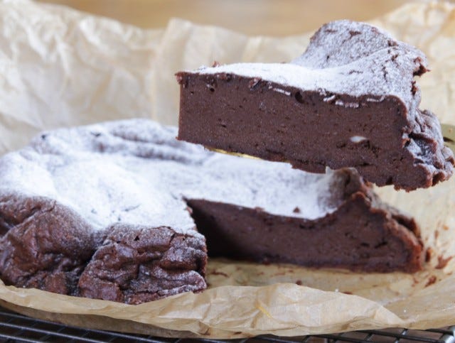 ガトーショコラ完成