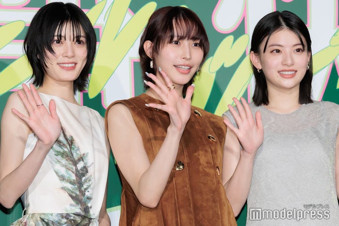 吉田美月喜、南沙良、出口夏希(C)モデルプレス